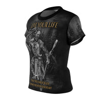 Thumbnail for Live Your Life - Chief Tecumseh - Women's AOP Cut & Sew Tee