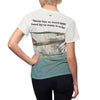 We Shall Defend Our Island - Winston Churchill Quote - Women's AOP Cut & Sew Tee