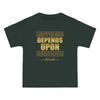 Happiness Depends Upon Ourselves - Aristotle Quote - Women's Vintage Tee