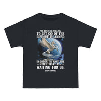 Thumbnail for Let Go of the Life We Planned - Joseph Campbell Quote - Men's Vintage Tee