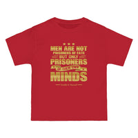 Thumbnail for Men Are Not Prisoners of Fate  - Franklin D Roosevelt - Unisex Vintage Tee