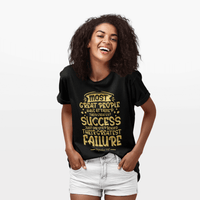 Thumbnail for Greatest Success - Napoleon Hill Quote - Unisex Vintage Tee
