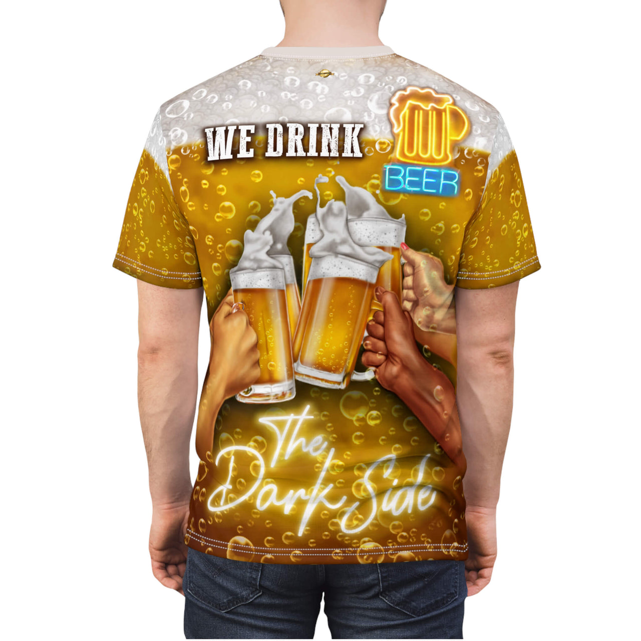 Come To The Darkside - We Drink Beer - Men's AOP Cut & Sew Tee