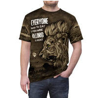 Thumbnail for Everyone Wants to Eat but Few Are Willing to Hunt - Men's AOP Cut & Sew Tee