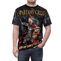Thumbnail for Battle Ready - Spartan Warrior AOP Shirt