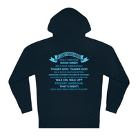 Thumbnail for Unisex Hooded Sweatshirt - Oceanside 70 - Blue Back - Ribbon Banner