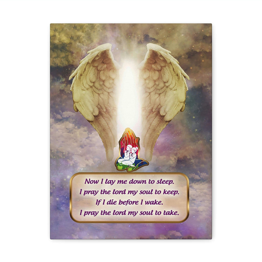 Children's Prayer Gallery Wrapped Canvas: A Mindful and Thoughtful Gift for Any Occasion