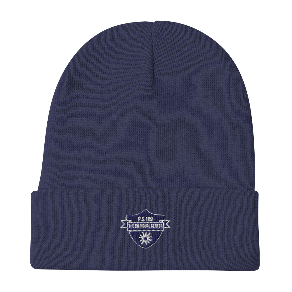 P.S. 189 Embroidered Beanie
