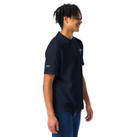 Thumbnail for Unisex pique polo shirt - in Navy Blue (School Uniform Compliant)