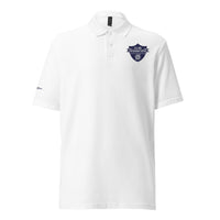 Thumbnail for Unisex pique polo shirt - in white. (School Uniform Compliant)