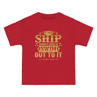 Thumbnail for If Your Ship Doesn't Come In - Jonathan Winters Quote - Men's Vintage Tee