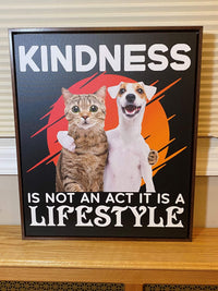 Thumbnail for Kindness is a Lifestyle - Canvas Print