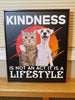 Kindness is a Lifestyle - Canvas Print
