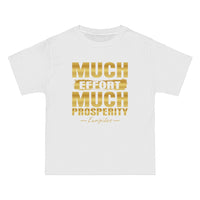 Thumbnail for Much Effort Much Prosperity - Euripides Quote - Men's Vintage Tee