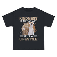 Thumbnail for Kindness is a Lifestyle - Men's Vintage Tee