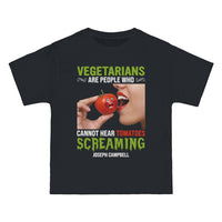 Thumbnail for Vegetarians Cannot Hear a Tomato - Joseph Campbell Quote - Women's Vintage Tee