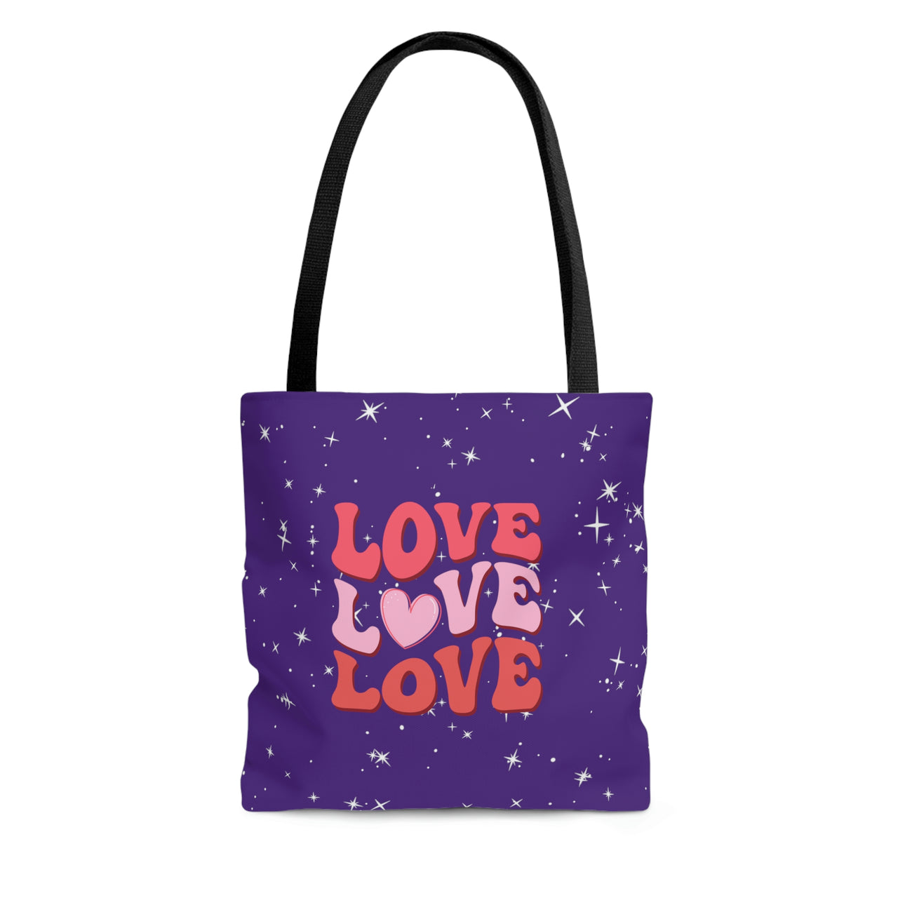 Love Light Love Bright - AOP Tote Bag