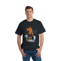 Thumbnail for Coolest Daddy Ever T-Shirt - Dad Walking Daughter and Son to Sporting Events