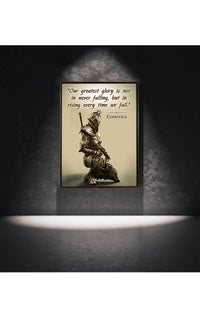 Thumbnail for Greatest Glory - Confucius Quote - Canvas Print