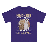 Thumbnail for Kindness is a Lifestyle - Men's Vintage Tee