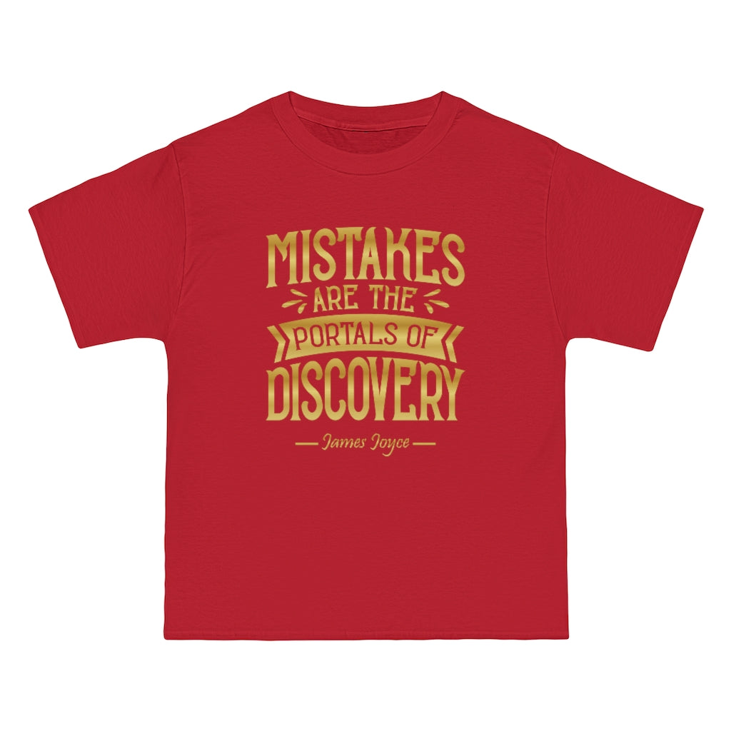 Portals of Discovery - James Joyce Quote - Unisex Vintage Tee