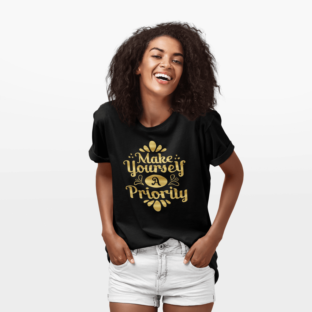 Make Yourself A Priority - Unisex Vintage Tee