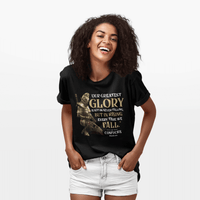 Thumbnail for Greatest Glory - Confucius Quote - Men's Vintage Tee
