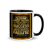 Most Great People Have Attained - Napoleon Hill Quote - 11oz Motivational Graphic Colored Coffee Mug